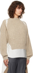 UNDERCOVER Beige UC2D1901 Sweater