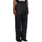 Maison Margiela Black Nylon Trousers