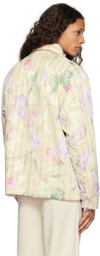 young n sang Multicolor Floral Shirt