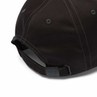 Y-3 Men's Dad Cap in Black/Scarle 