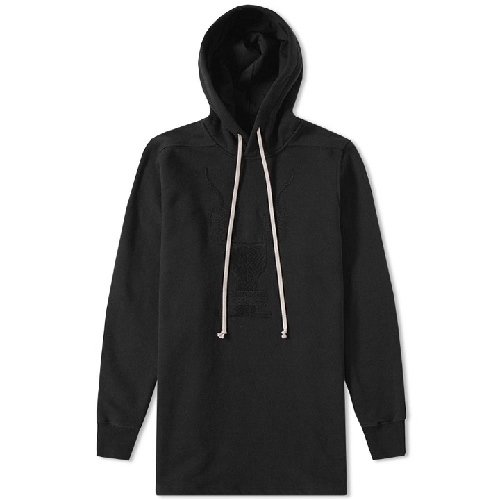 Photo: Rick Owens DRKSHDW Embroidered Logo Hoody