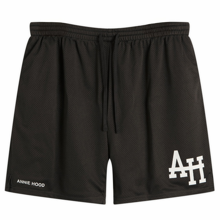 Photo: ANNIE HOOD Men's Mesh Shorts in Black