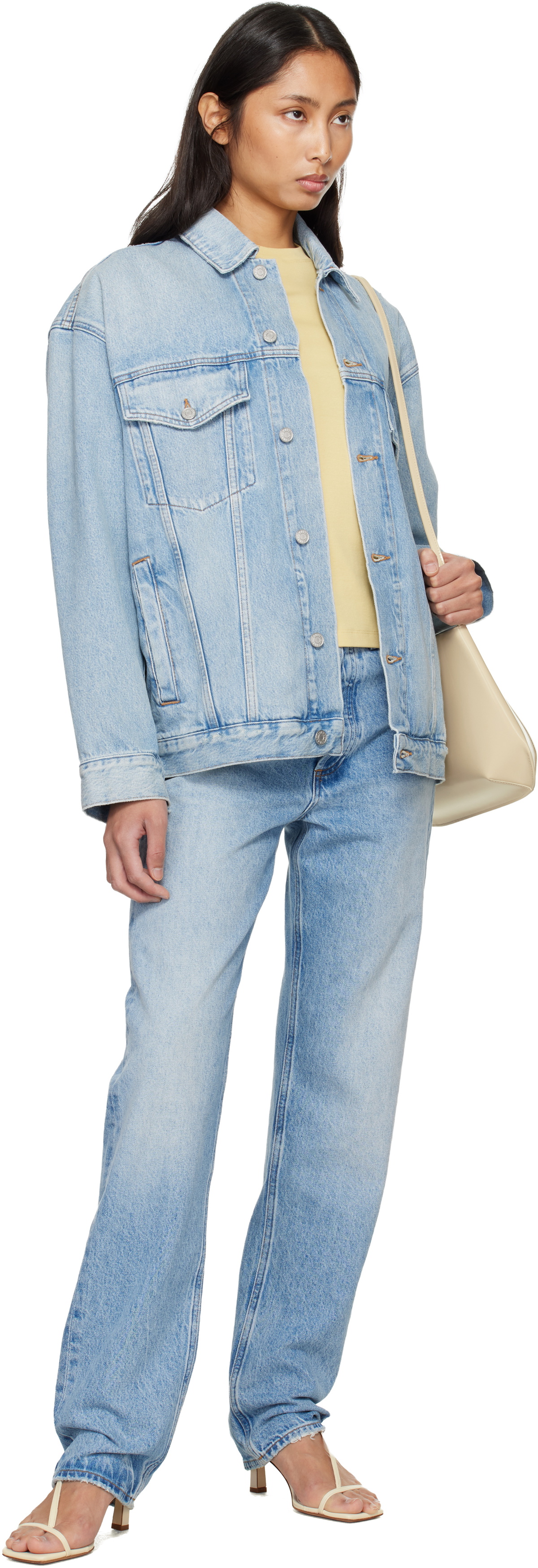 AGOLDE Blue Evin Denim Jacket