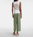 Loewe Paula's Ibiza cotton-blend tank top