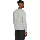 Saturdays NYC Grey Bowery Miller Standard Embroidered Sweatshirt