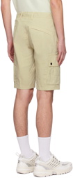 Stone Island Green Patch Shorts