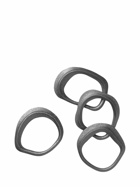 FERM LIVING - Set Of 4 Flow Napkin Rings