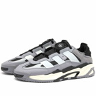 Adidas Men's Niteball Sneakers in Grey/White/Black