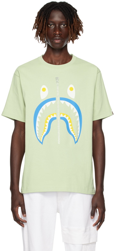 Photo: BAPE Green Shark T-Shirt