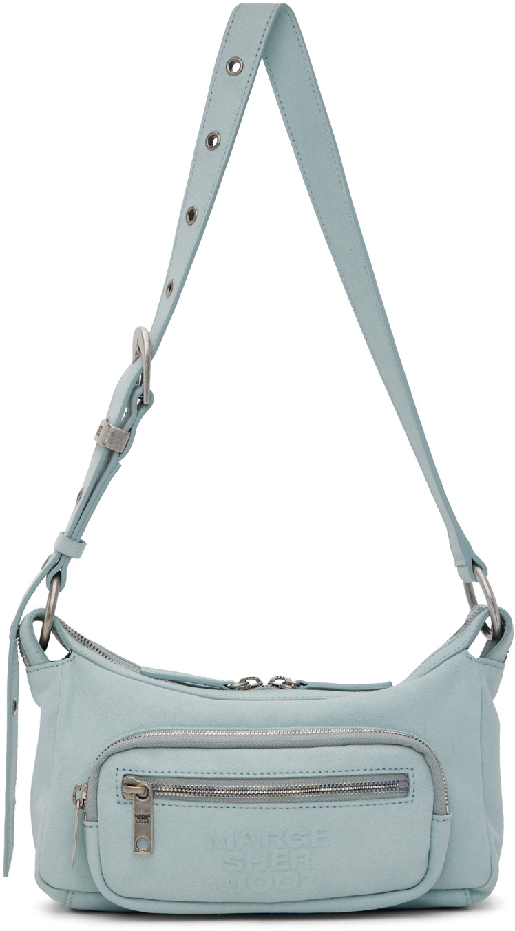 Marge Sherwood Blue Mini Outpocket Bag Marge Sherwood