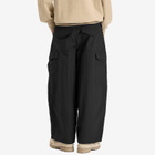 FrizmWORKS Men's Nylon Cargo Balloon Pants in Black