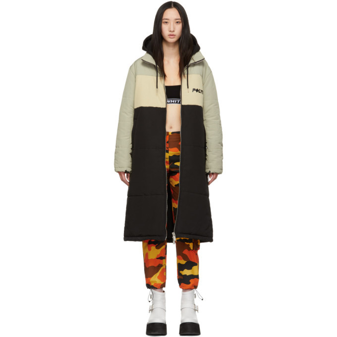 Polythene* Optics Black Logo Coat