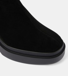 Clergerie Nina suede platform ankle boots