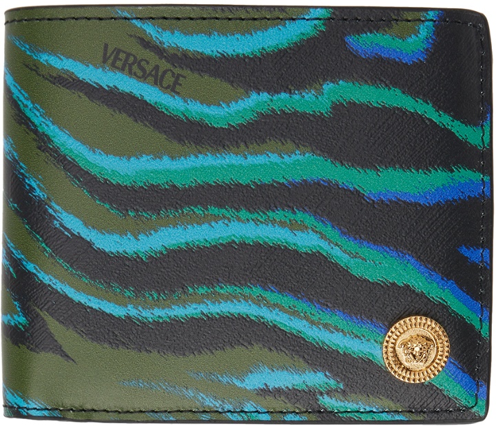 Photo: Versace Multicolor Medusa Biggie Wallet