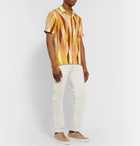 Mr P. - Printed Voile Shirt - Yellow