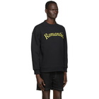 Second/Layer Black Romantico Sweatshirt