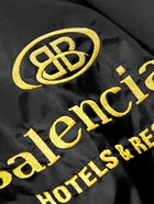 Balenciaga - Hotel Logo-Embroidered Recycled Nylon Tote Bag