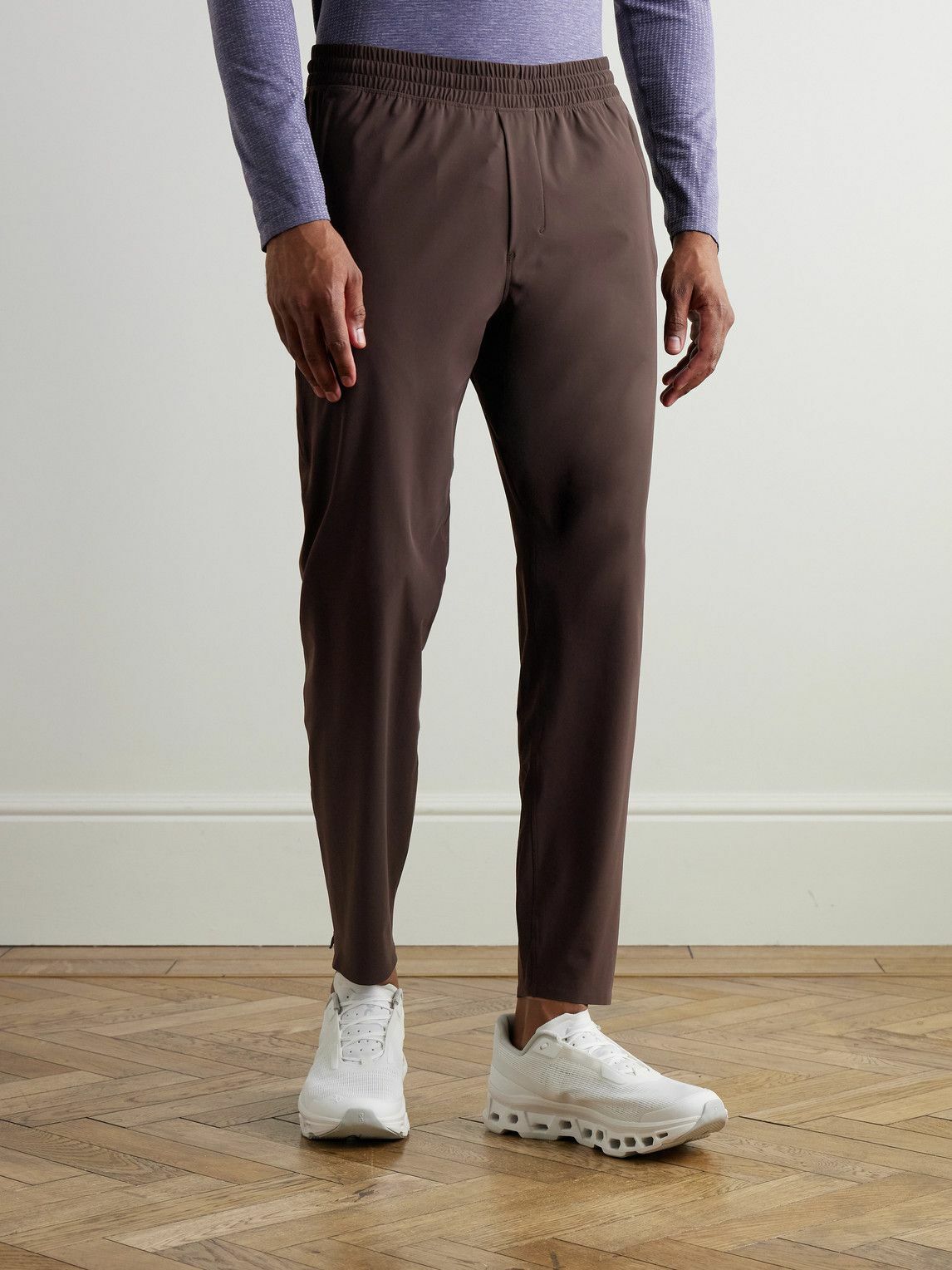 Lululemon - Pace Breaker Tapered Stretch Recycled-Shell Track Pants - Brown