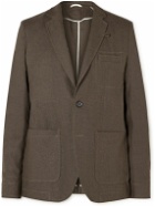 Oliver Spencer - Theobald Unstructured Linen Suit Jacket - Brown
