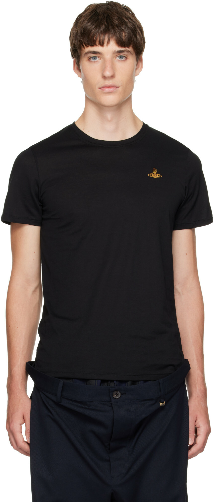 Vivienne Westwood Black Time Machine T-Shirt Vivienne Westwood