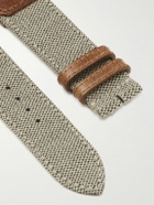 Jaeger-LeCoultre - Reverso Leather-Trimmed Canvas Watch Strap