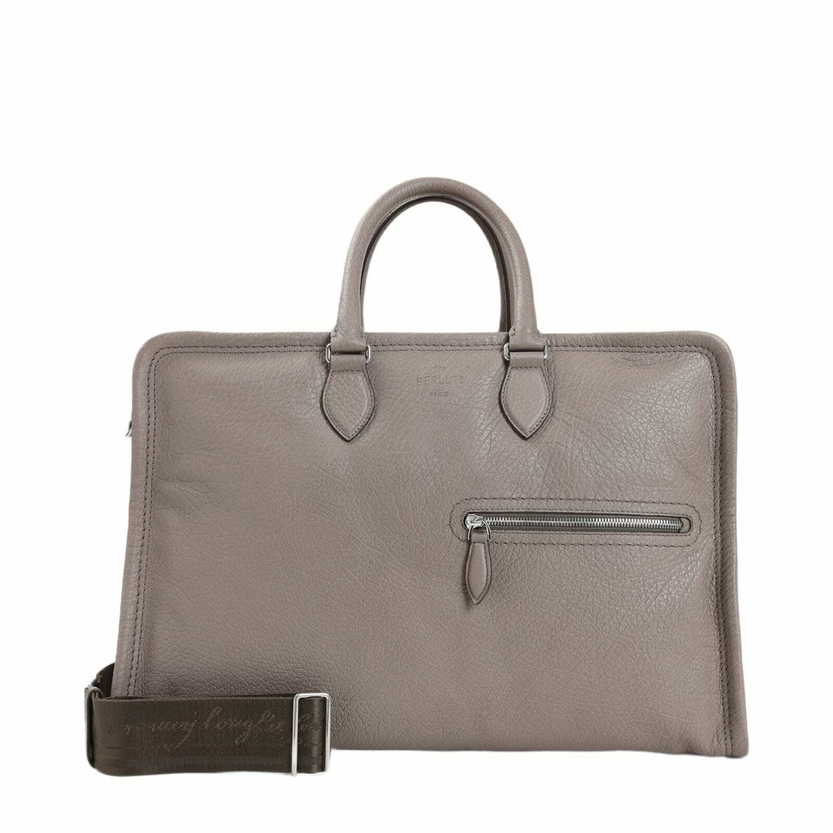 Berluti - Tersio Scritto Panelled Venezia Leather Pouch Berluti