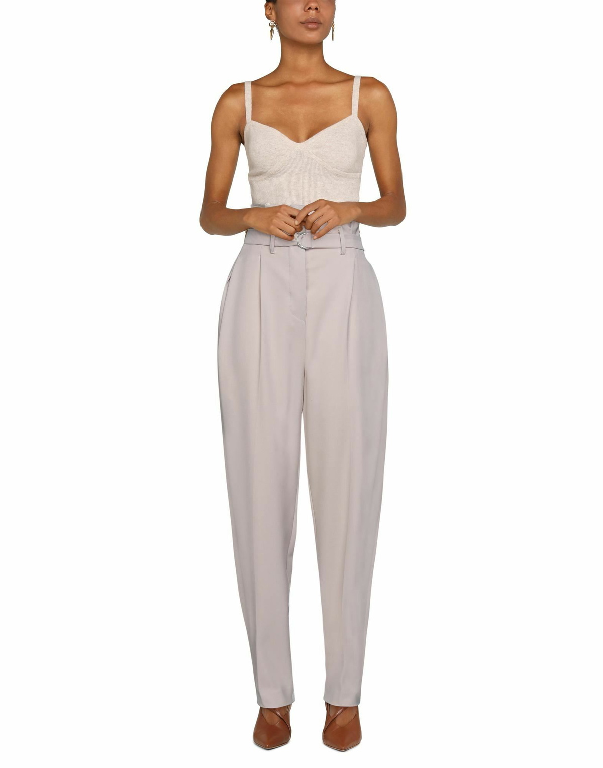 Jucca Womens Pants in Beige