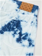 Massimo Alba - Slim-Fit Tie-Dyed Cotton-Corduroy Shorts - Blue