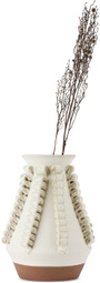 Perla Valtierra Off-White Lola Grande A Vase