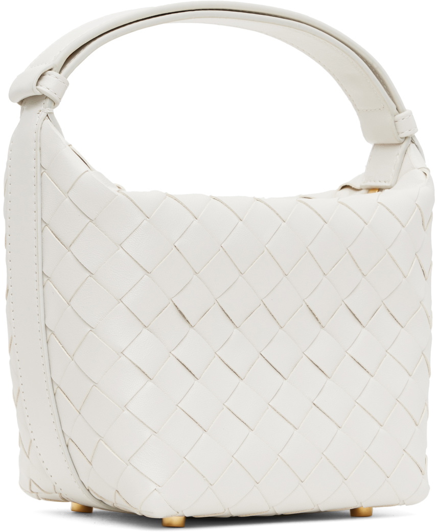Bottega Veneta White Candy Wallace Bag Bottega Veneta