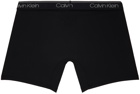 Calvin Klein Underwear Three-Pack Black Boxer Briefs