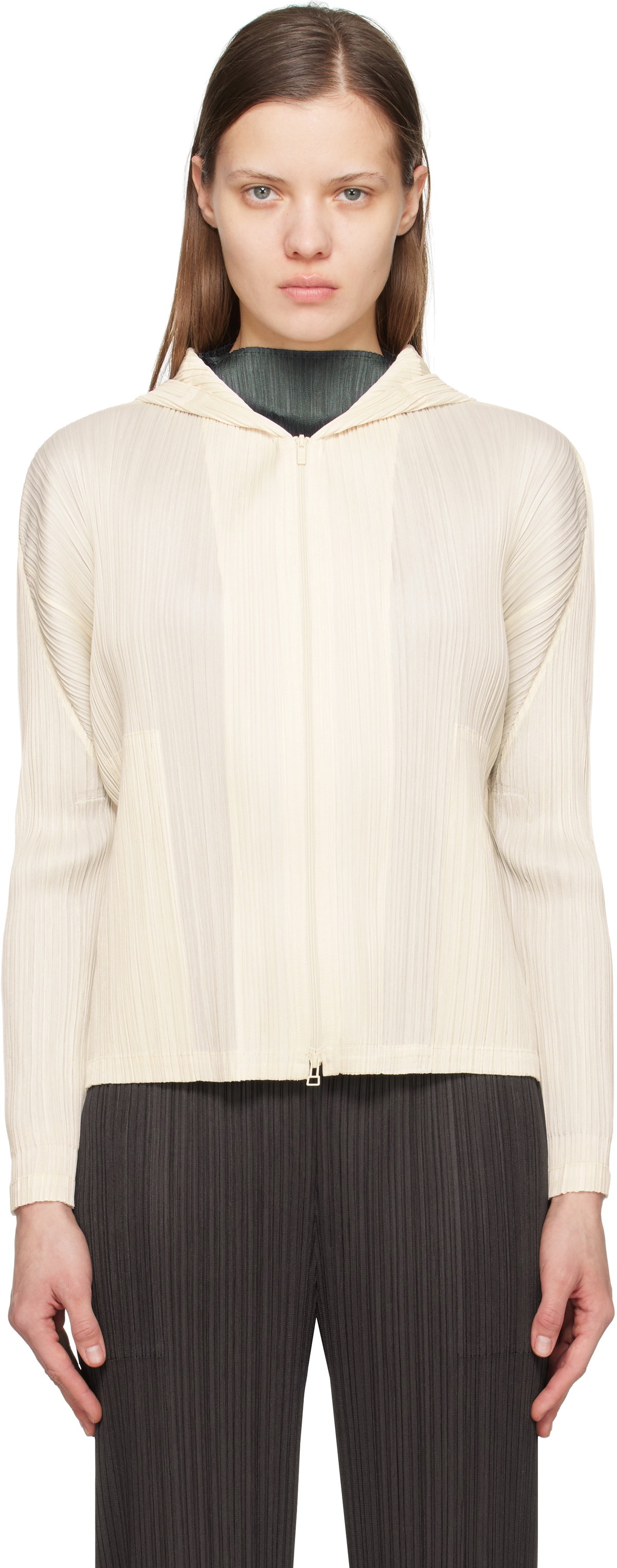 PLEATS PLEASE ISSEY MIYAKE Off-White Monthly Colors December