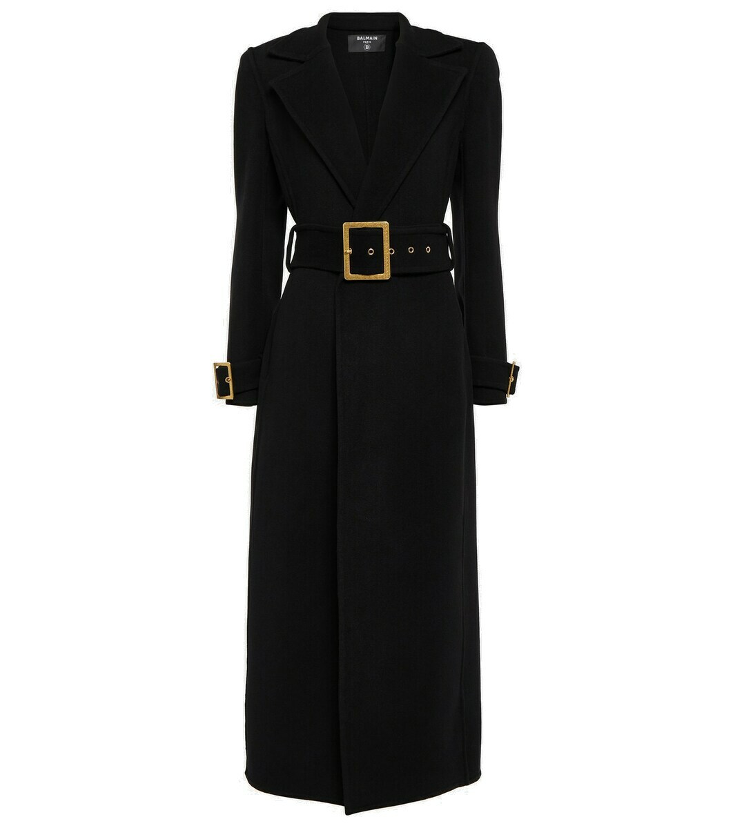 Balmain Wool and cashmere coat Balmain