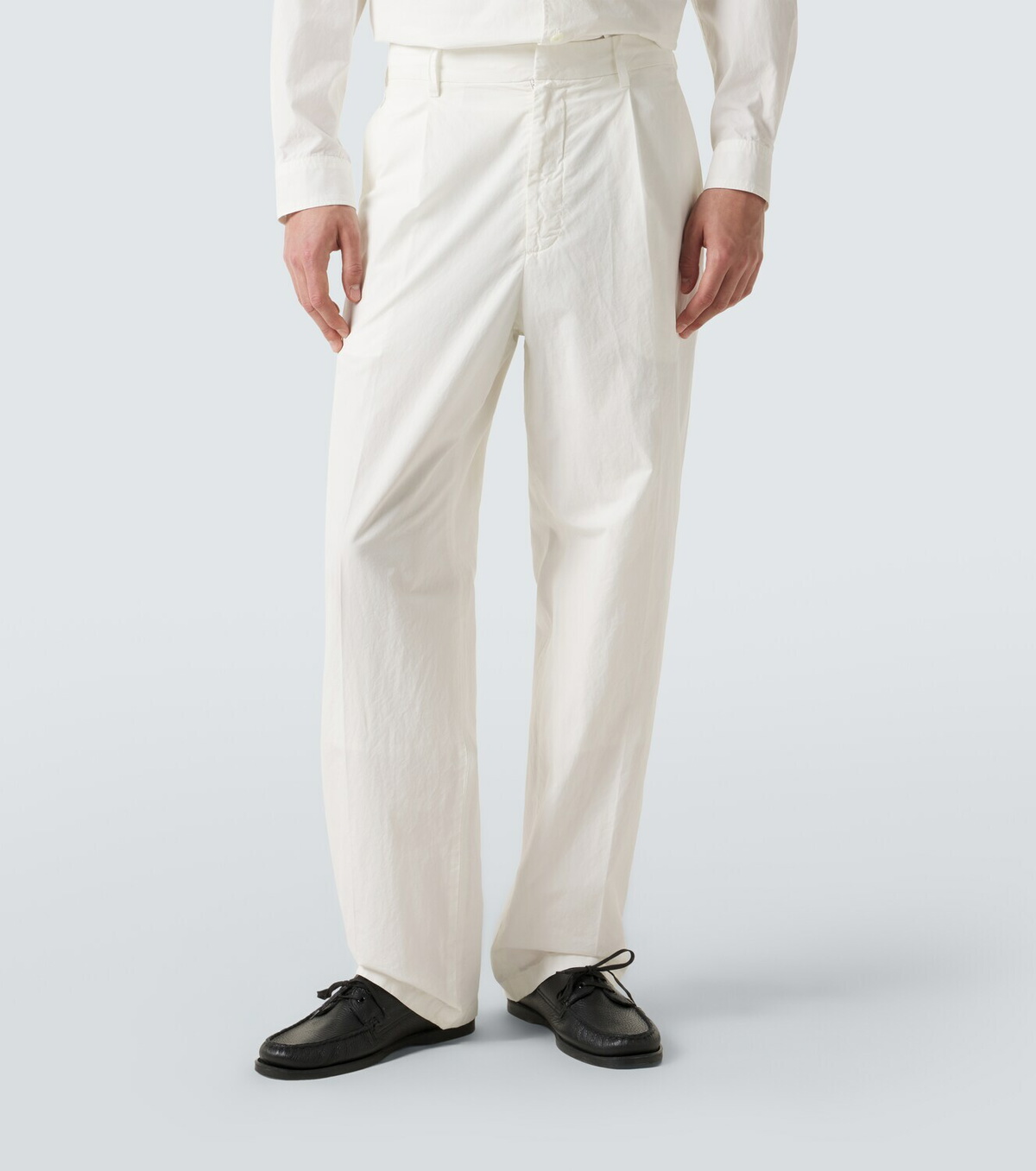 Auralee Cotton straight pants