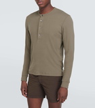 Tom Ford Ribbed-knit jersey T-shirt