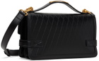 Balmain Black B-Buzz Shoulder 24 Bag