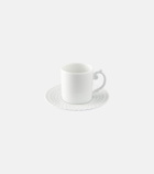 L'Objet Aegean espresso cup and saucer