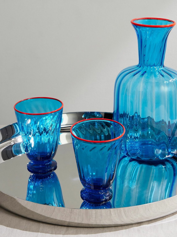 Photo: La DoubleJ - Rainbow Set of Two Murano Glasses
