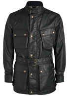 Belstaff Trialmaster Waxed Cotton Jacket Black