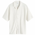 Sunspel Men's Towelling Vacation Shirt in Undyed