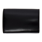 Saint Laurent Black Monogramme Snap Wallet