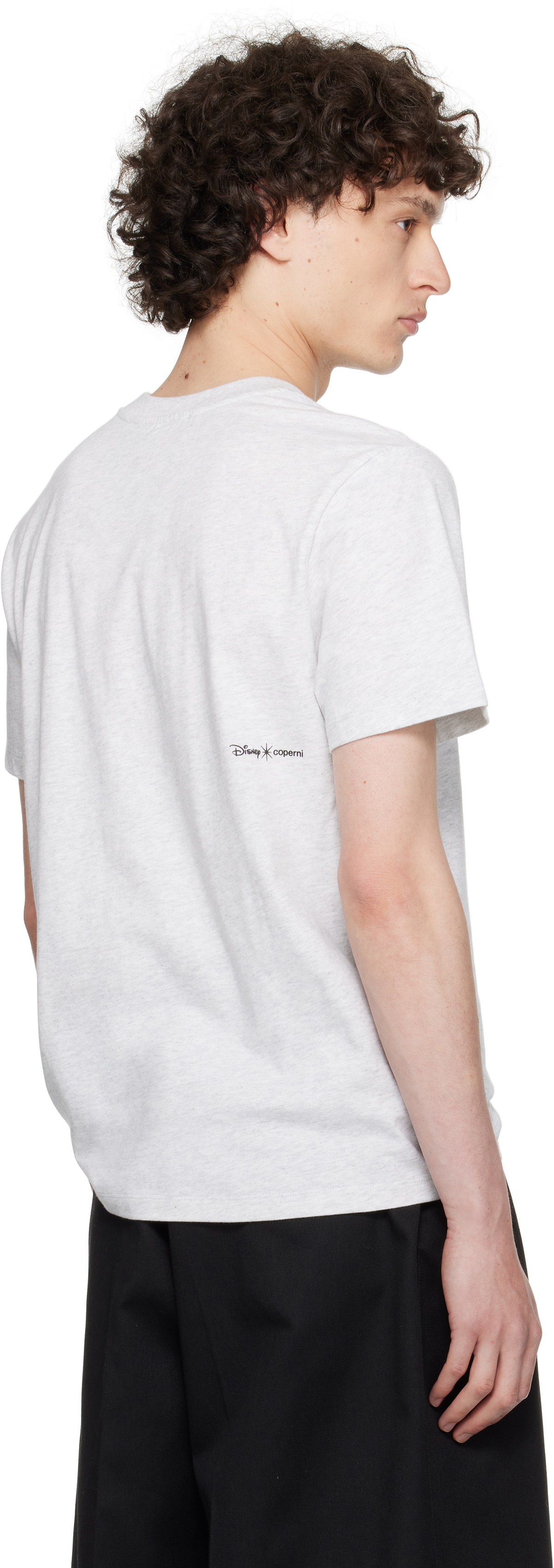Coperni Gray Disney 'Just One Byte' Boxy T-shirt