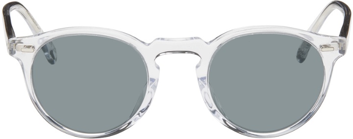 Photo: Oliver Peoples Transparent Gregory Peck Sunglasses