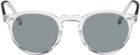 Oliver Peoples Transparent Gregory Peck Sunglasses