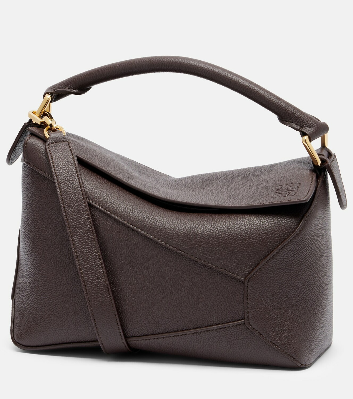 Loewe Puzzle Edge Small leather top-handle bag