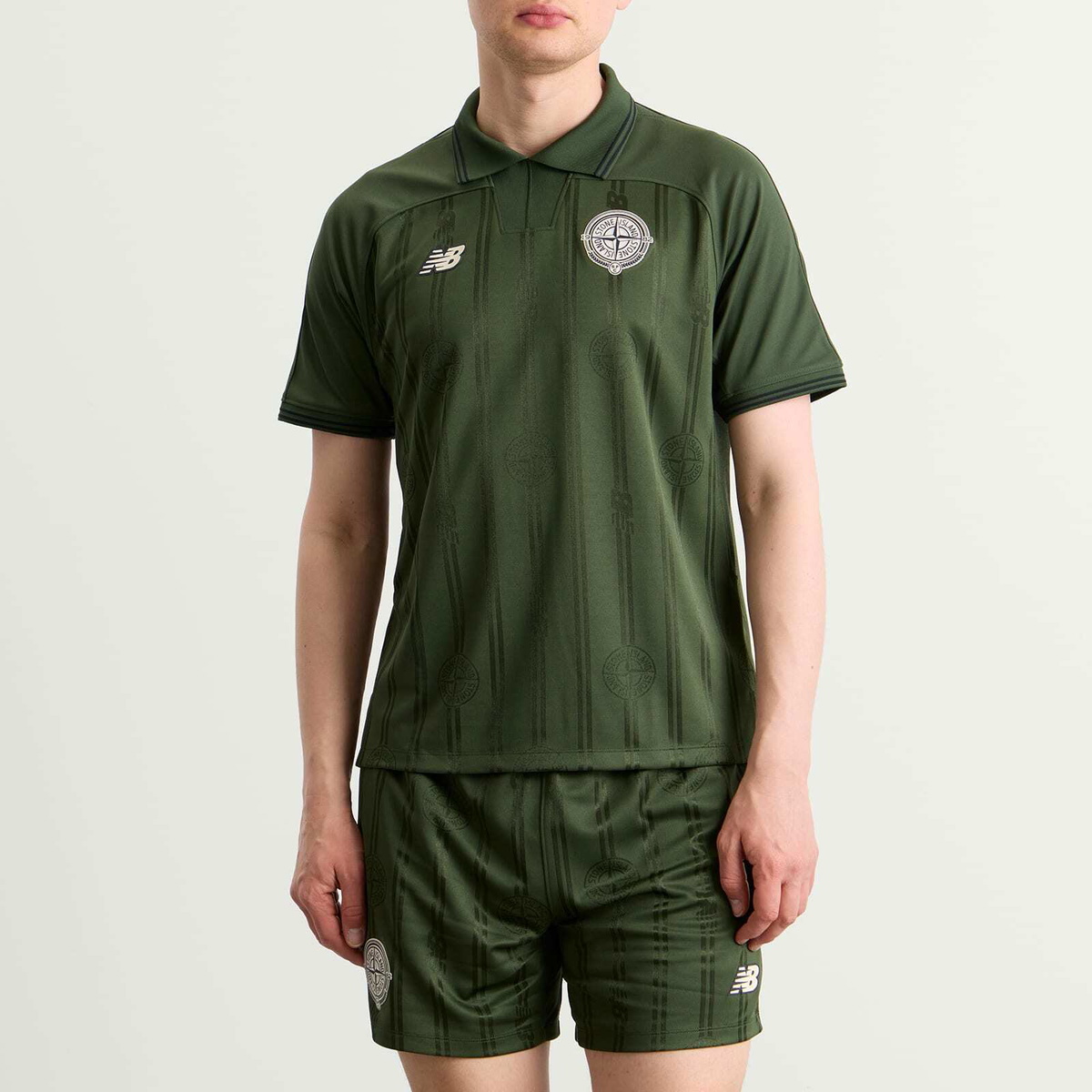 New Balance Men's x Stone Island Football Kit in Home
