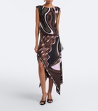 Pucci Marmo silk twill top