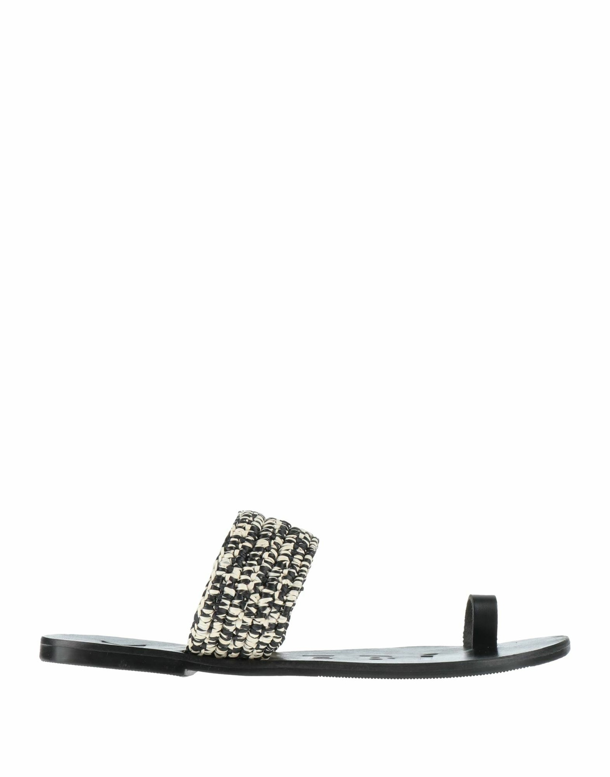 Manebí Womens Thong sandal in Black