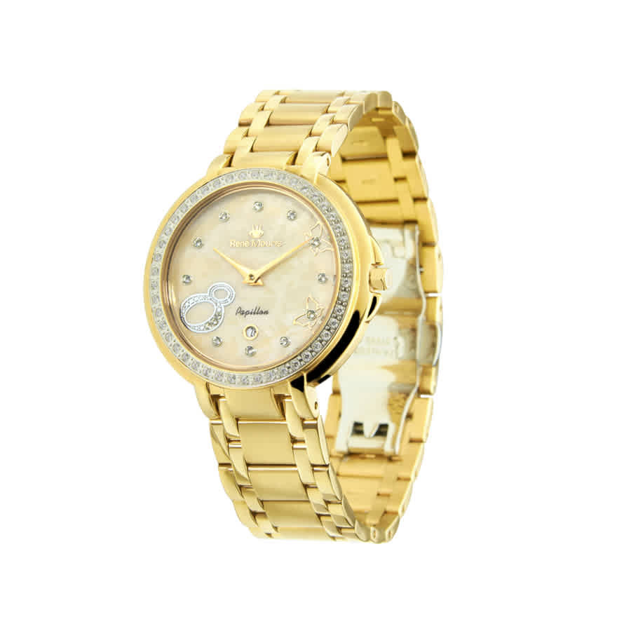 Rene Mouris Papillon Mother of Pearl Dial Ladies Watch 50111RM6