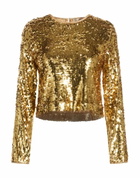 Jucca Womens Top in Gold